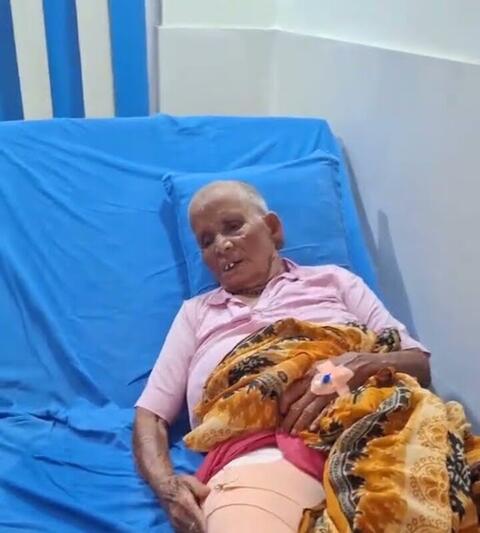 An inpatient on the ward